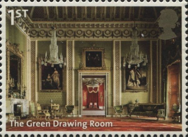 SG3600 1st Green Drawing Room 2014 Buckingham Palace