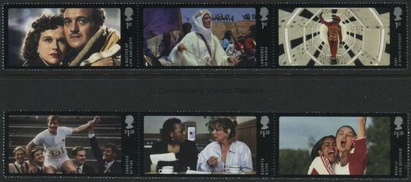 SG3602-3607 Set of 6 2014 Great British Films