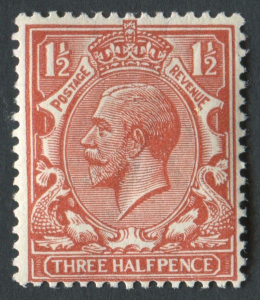 SG362 1d Brown-Orange, Unmounted mint, Unlisted