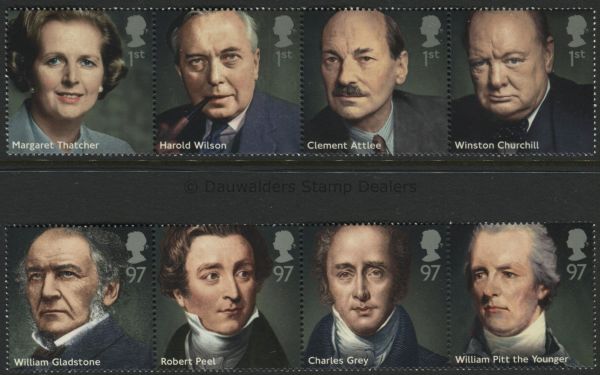 SG3642-3649 Set of 8 2014 Prime Ministers