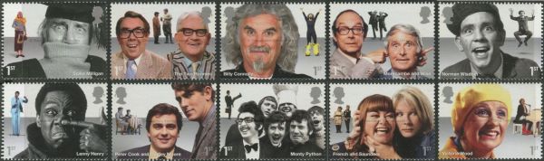 SG3697-3706 Set of 10 2015 Comedy Greats