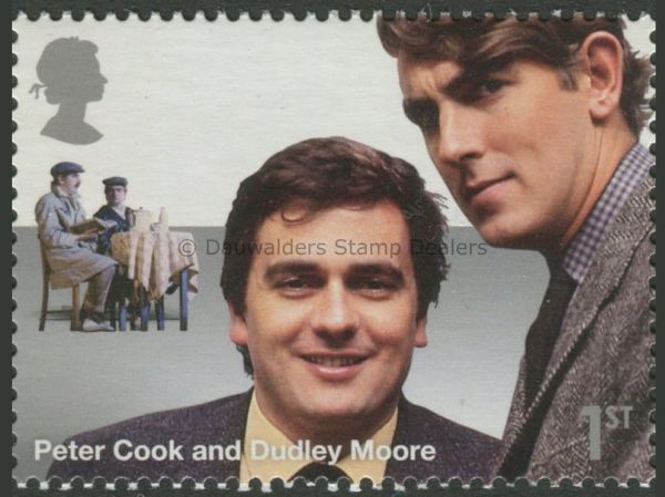 SG3703 1st Peter Cook and Dudley Moore 2015 Comedy Greats