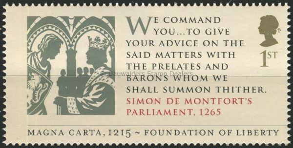 SG3719 1st Parliament 2015 Magna Carta 1215