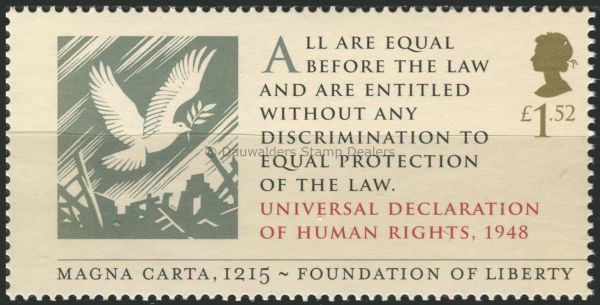 SG3722 1.52 Human Rights 2015 Magna Carta 1215