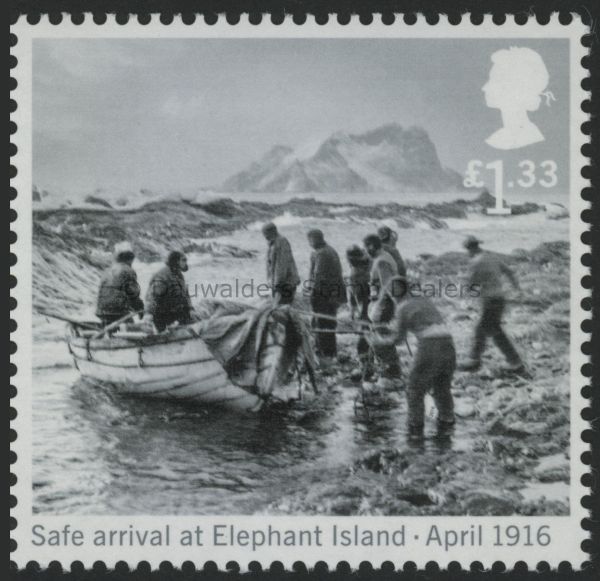 SG3792 1.33 Elephant Island 2016 Shackleton