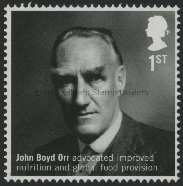 SG3812 1st John Boyd Orr 2016 British Humanitarians