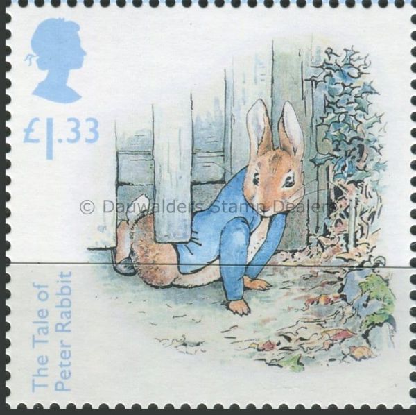 SG3865 1st Peter Feeling Ill 2016 Beatrix Potter 2nd Issue