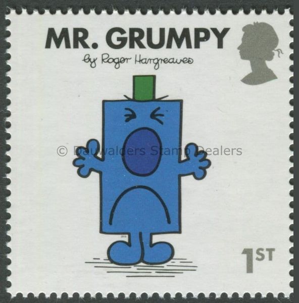 SG3896 1st Mr Grumpy 2016 Mr Men and Little Miss