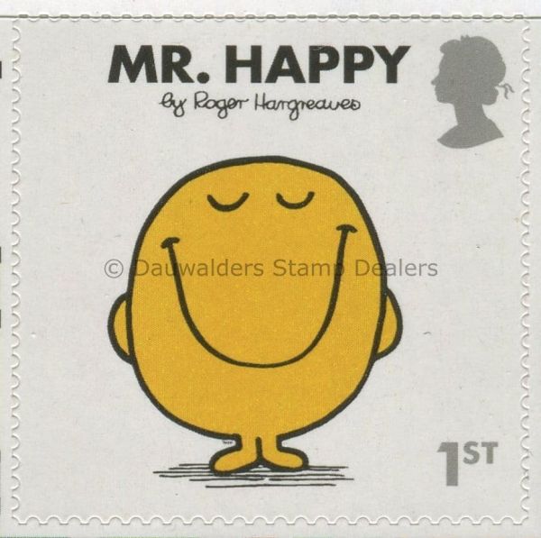 SG3901 1st S/A Mr Happy 2016 Mr Men and Little Miss