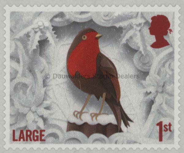 SG3906 1st (Large) Robin 2016 Christmas