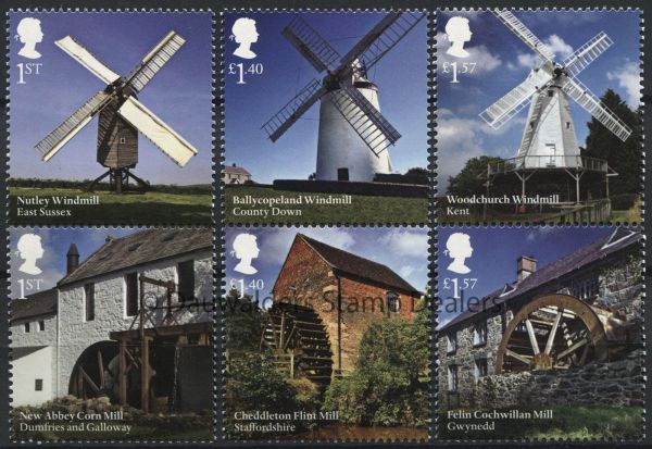 SG3967-72 2017 Windmills & Watermills