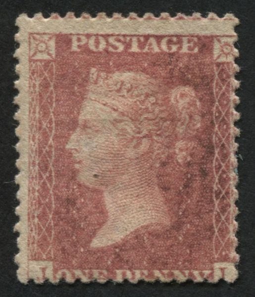 SG40 SpecR17 1d Rose JI v fine mint with part original gum