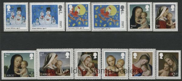 SG4019-31 2017 Christmas (12 Values)