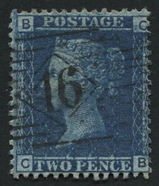 SG45 SpecGF 2d Blue plate 7 CB re-entry, F/U