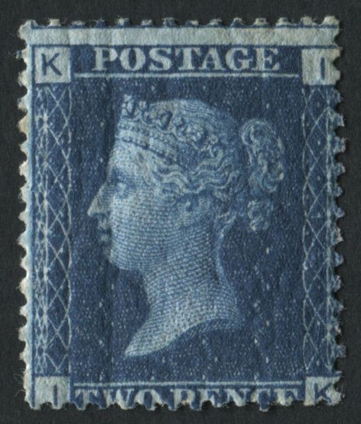 SG46 2d Deep blue plate 15, mint original gum with marginal gum wrinkles