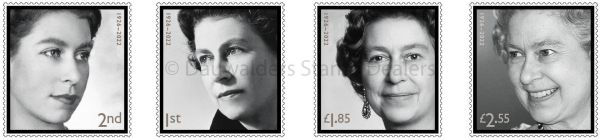 SG4739-4742 In Memoriam H.M. The Queen 10.11.22