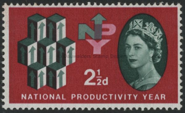 SG631 2d 1962 National Productivity Year