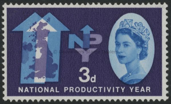 SG632 3d 1962 National Productivity Year