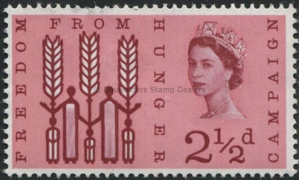 SG634p 2d (phos) 1962 Freedom from Hunger