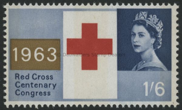 SG644p 1/6d (Phos) 1963 Red Cross Centenary