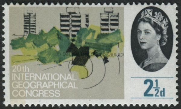 SG651p 2d (Phos) 1964 Geographical Congress