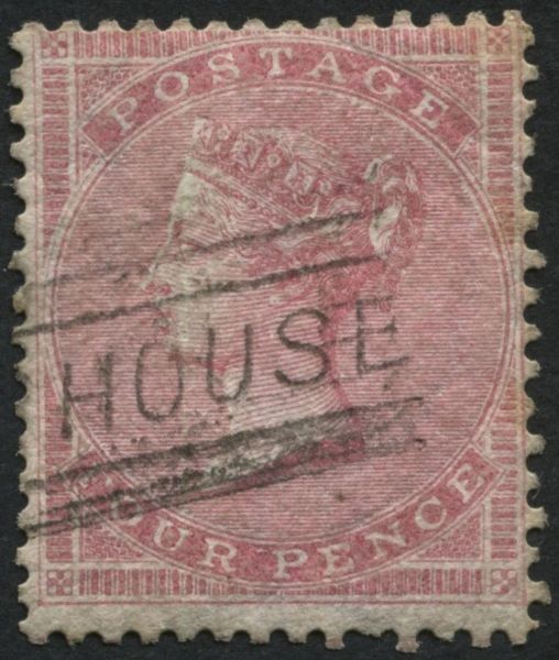 SG66 4d Rose, used with Scots local