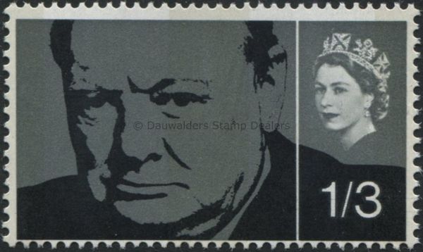 SG662p 1/3d (Phos) 1965 Churchill Commemoration