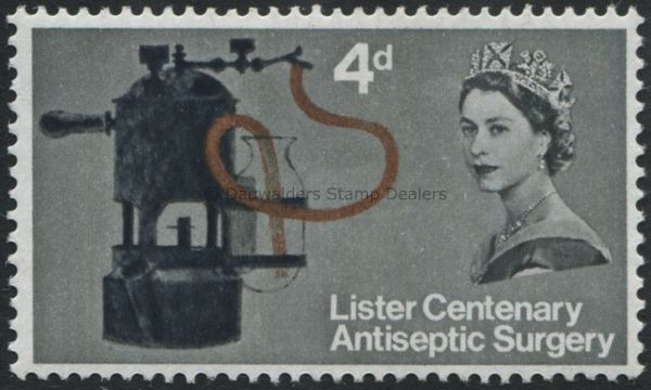 SG667 4d Carbolic Spray 1965 Joseph Lister