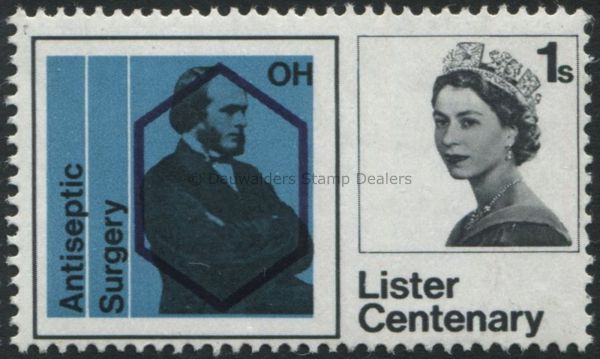 SG668 1/- Chemical Symbols 1965 Joseph Lister