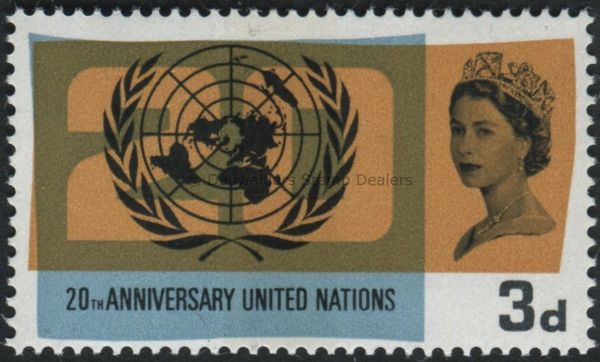 SG681p 3d (Phos) 1965 United Nations