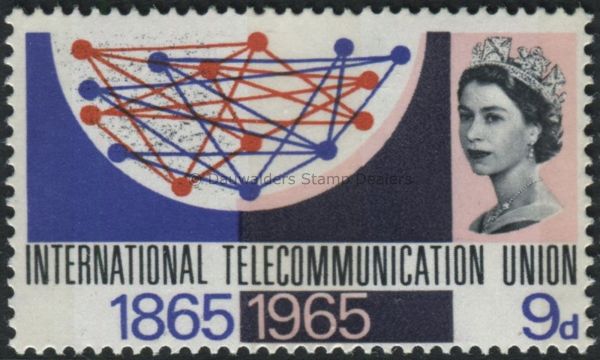 SG683p 9d (Phos) 1965 ITU