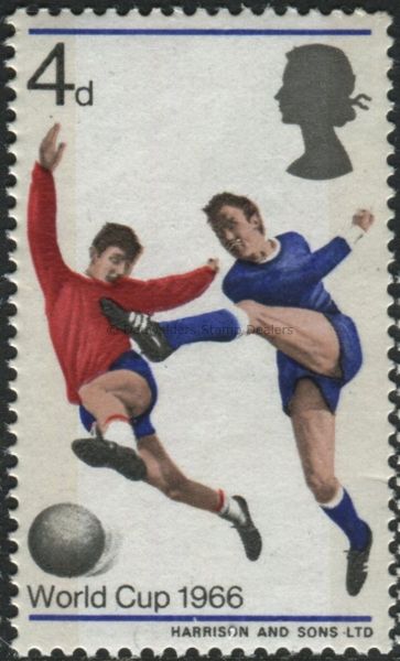 SG693p 4d (Phos) 1966 World Cup