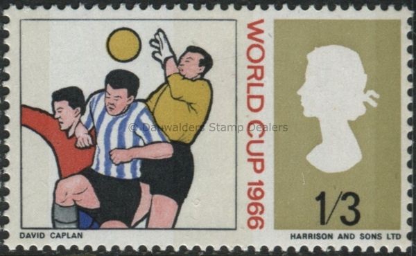 SG695p 1/3d (Phos) 1966 World Cup