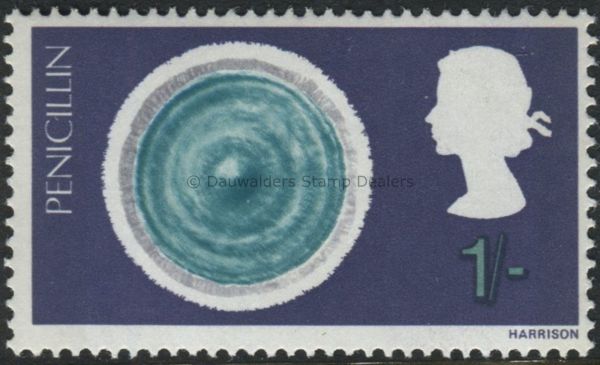 SG753 1/- Penicillin 1967 Discoveries