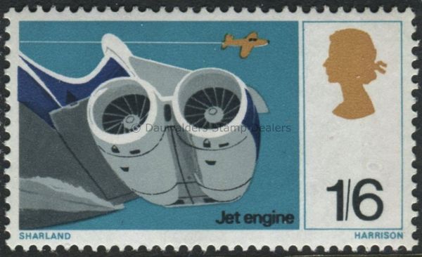 SG754 1/6d VC-10 Jet 1967 Discoveries