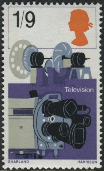 SG755 1/9d Television 1967 Discoveries