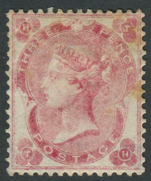 SG76 3d Bright Carmine- Rose, few gum tones but good appearance, mounted mint