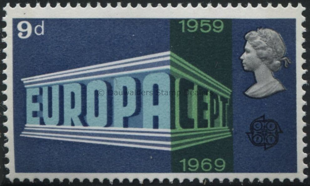 SG792 9d 1969 Anniversaries