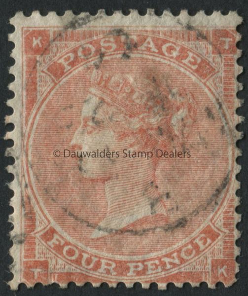 SG82 4d Pale red H/L