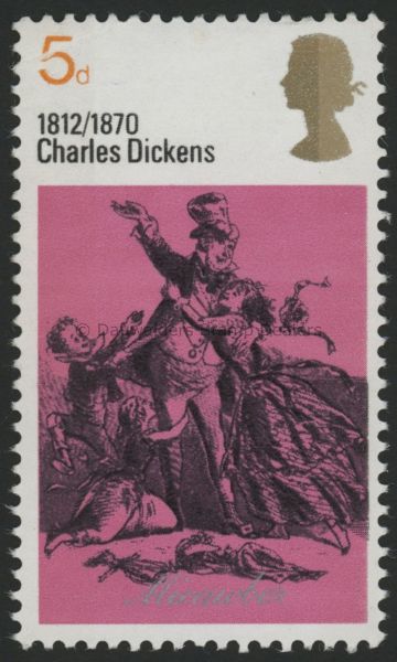 SG825 5d 1970 Dickens