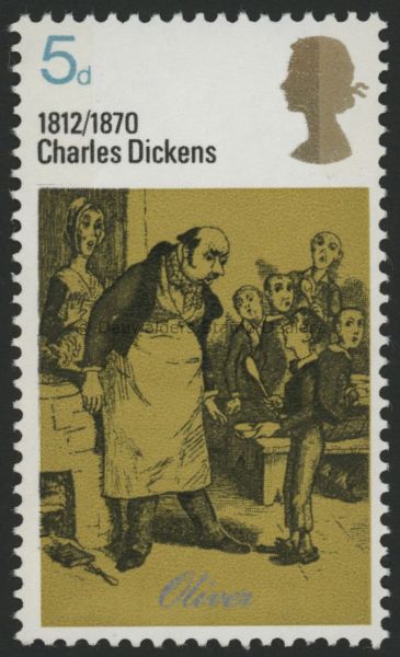 SG827 5d 1970 Dickens