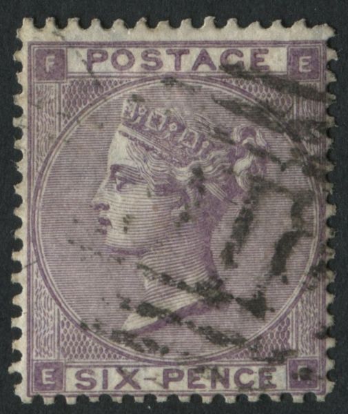 SG83 6d deep Lilac fine used well centred