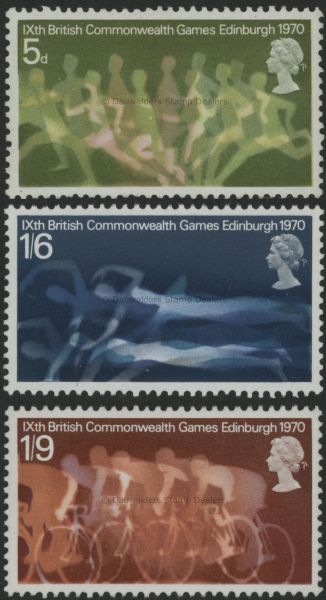 SG832-834 Set of 3 1970 Games