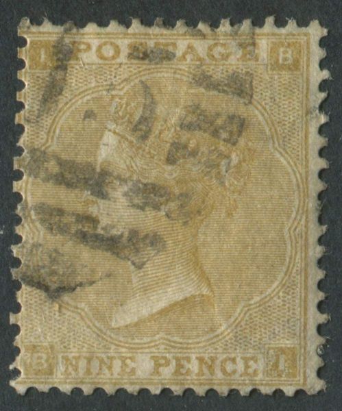 SG86 9d Bistre, BI, Fine Used