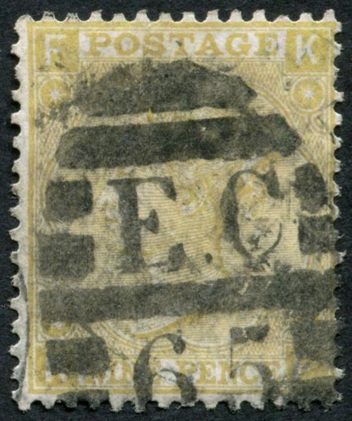 SG86 9d Bistre good used, fine