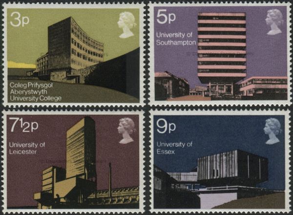 SG890-893 Set of 4 1971 Universities