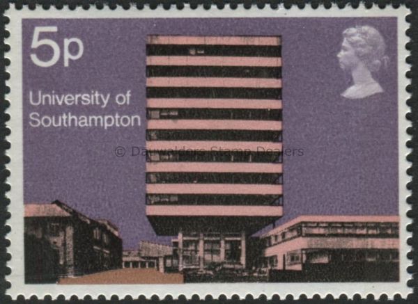 SG891 5p Southampton 1971 Universities