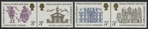 SG935-938 Set of 4 1973 Inigo Jones