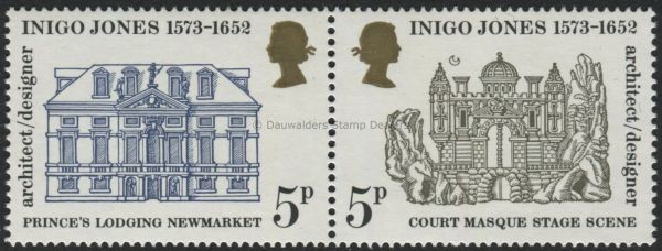 SG937a 5p Pair 1973 Inigo Jones