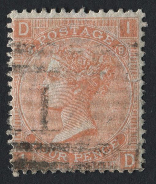 SG94 4d Vermillion, ID, fine used, light cancel.